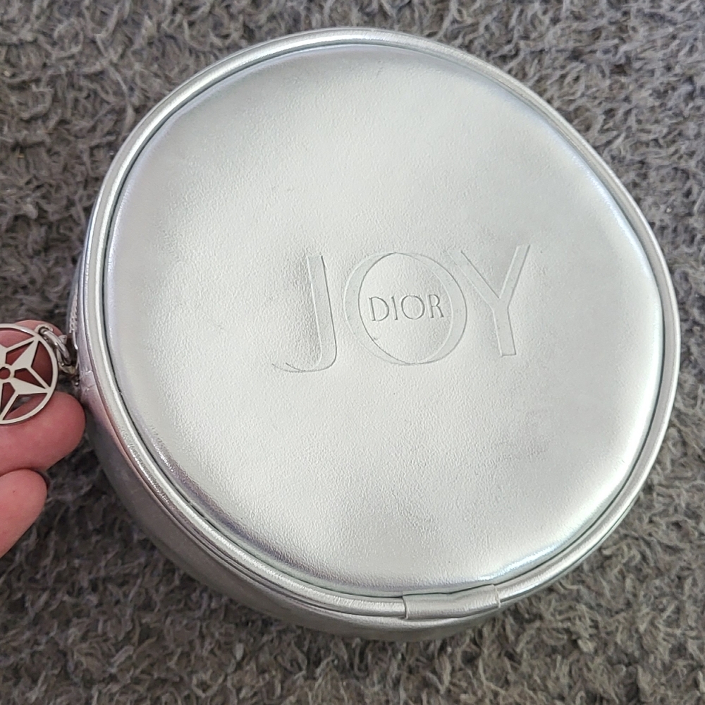 Dior Cosmetic Silver Bag